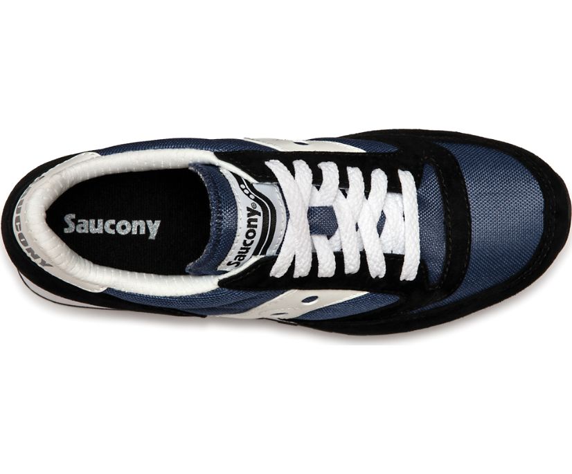 Női Saucony Jazz 81 Originals Fekete Sötétkék Fehér | HU 778PJJ